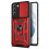 Samsung Galaxy S22armor-deksel med ringholder i roségull 6