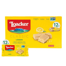 Classic Lemon Wafers non-GMO cream-filled 1.59 oz pack of 12