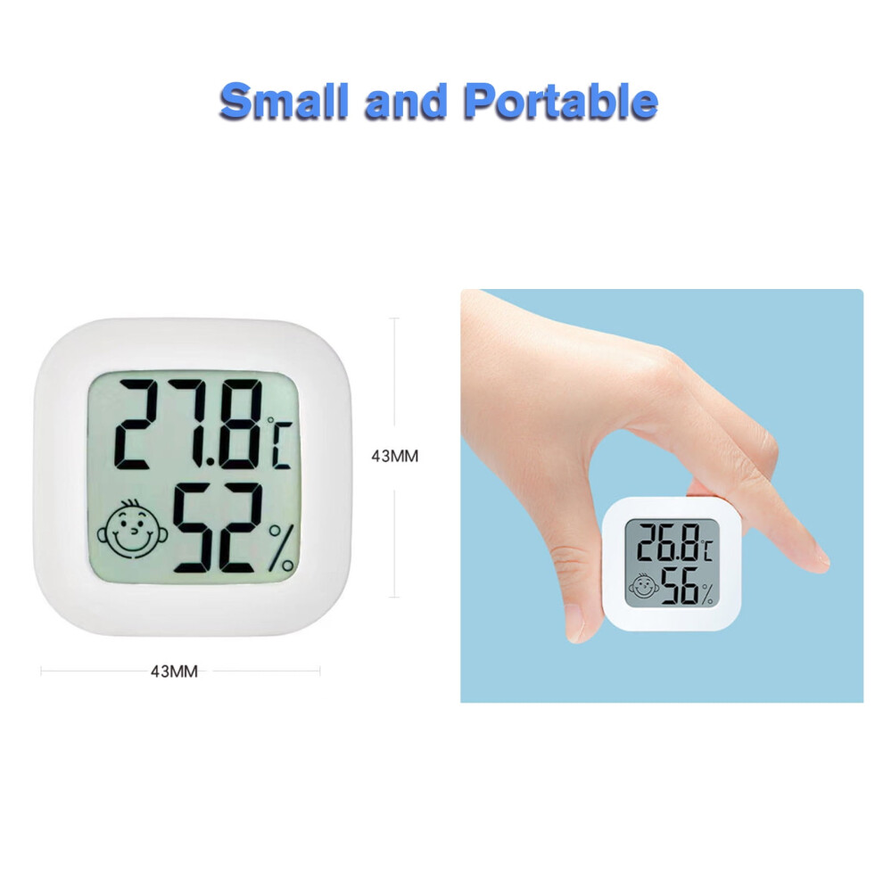 Digital hygrometer indoor humidity meter with accurate