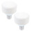 White Adjustable Rubber Brake Head for Skates with 1