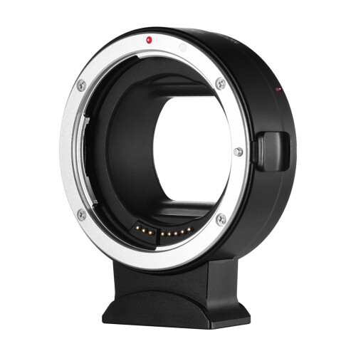 Adaptateur d'objectif EF vers EOS R, monture RF plein format, avec autofocus et stabilisation d'image.
