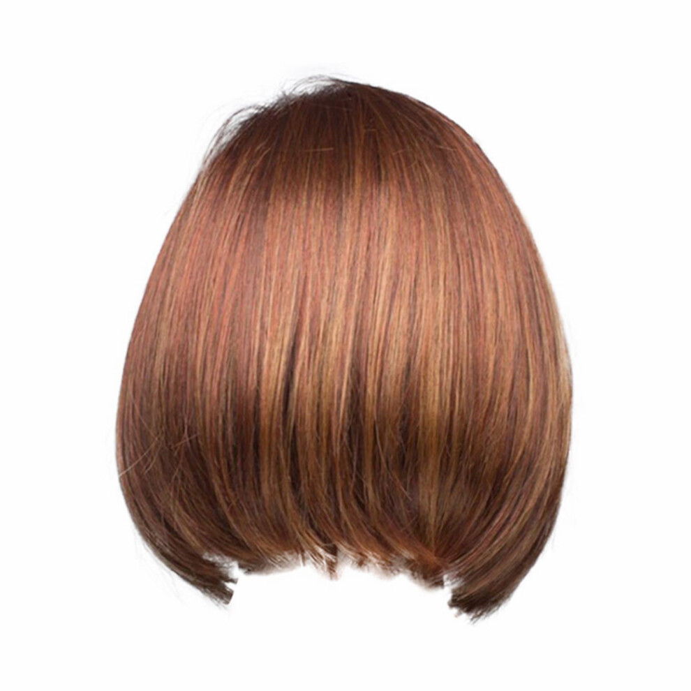 Zenghuiiii Blonde Bob Wig â Short Straight Human Hair,