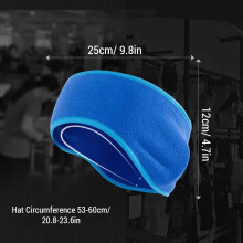 Diadema elástica y cálida para deportes de invierno, ideal para correr.