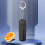 Self-Defense Flashlight Keychain Outdoor Alarm Black 1