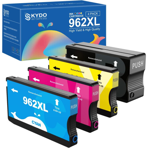 962XL bläckpatroner för HP OfficeJet Pro9010-9025 4-pack