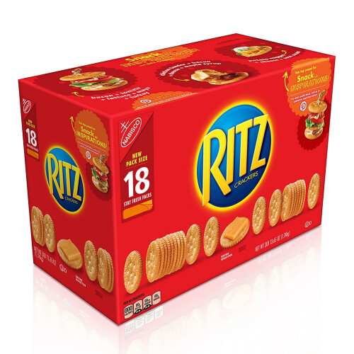 Ritz Crackers by Nabisco 61.6 oz (18 count)