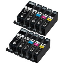 Cartuș de cerneală compatibil Canon CLI-226PGI-225, pachet de 10