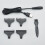 USB oplaadbare waterdichte haartrimmer (1 stuk) 1