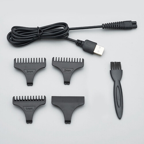 USB oplaadbare waterdichte haartrimmer (1 stuk)