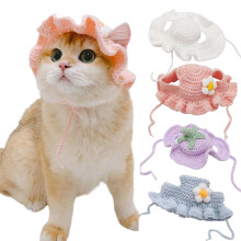 Bonnet tricoté pour chiens et chats (1 pièce)