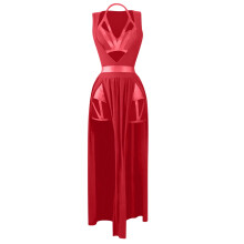 Body babydoll da donna in pizzo senza maniche