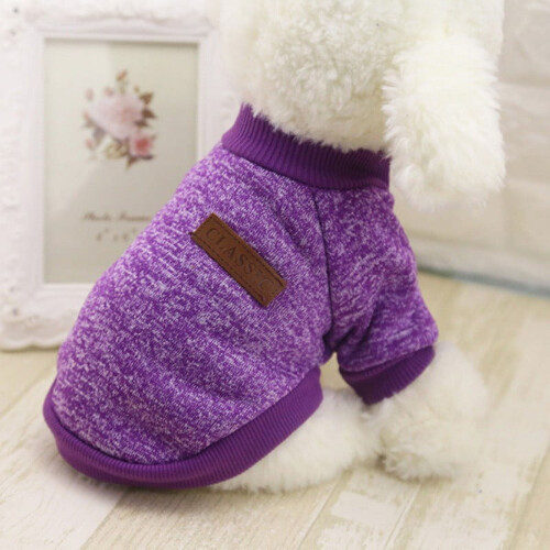 Pull pour chien chaud et décontracté, veste d'hiver sans manches
