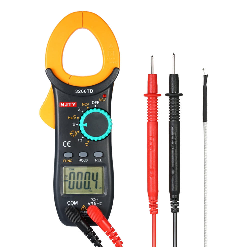 Clamp Meter Lcd Ncv Continuity Diode Test 4000A 9402001628985