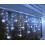 Snowflake Curtain Lights 11.5 ft 96 LED Cool White 6