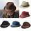 Cappello fedora unisex per bambini, a tesa corta, stile jazz 1