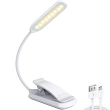 Book Light USB Rechargeable9-LED3Color Temp3Brightness