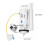 Toilet Flush Valve ABS Plastic Dual-Flush Push Button 3