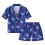 Πιτζάμες για νήπια μεταξωτό σατέν κοστούμι με σχέδια λουλουδιών 1