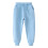 Children's sky blue elastic trousers for autumn winter1-2 1