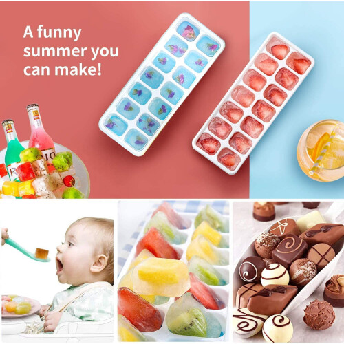 Arrow Ice Cube Trays BPA Free 3-Pack 14-Cube Each 1