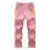 Pantaloni da sci impermeabili per bambini, caldi, foderati in pile, rosa, taglia unica. 1
