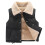 Gilet imbottito termico senza maniche per bambini, foderato in pile1 1