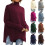 Damen-Winterpullover, einfarbig, locker gestrickt 1