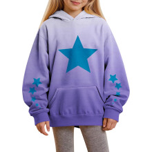 Moletom Y2K para meninas adolescentes de 4 a 14 anos, modelo oversized.
