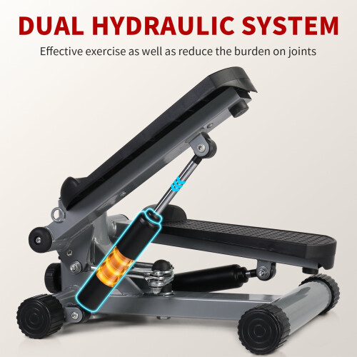 Air Climber Mini Stair Stepper with Resistance Bands 2