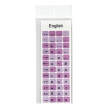 Macarone-Tastaturaufkleber aus PVC, 18 cm x 6,5 cm