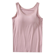 Damen-Tanktop mit integriertem, gepolstertem BH, Größen M-2XL