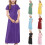 Mädchen-Sommerkleid, einfarbig, A-Linie, Kurzarm, Rundhalsausschnitt 1