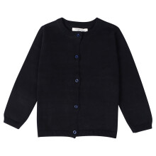 Gilet pour petite fille, manches longues, uni, vêtement d'extérieur d'automne, 18-24 ans