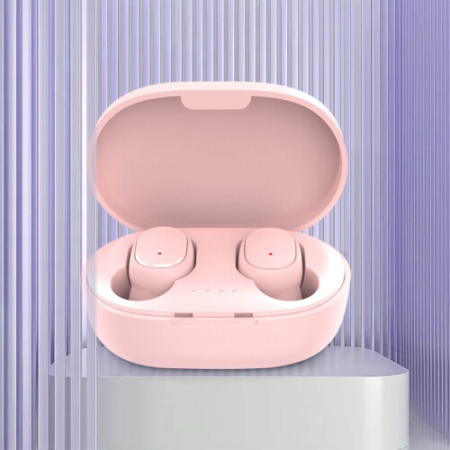 Jacenvly wireless gaming earbuds pink Bluetooth 5.1 noise 2