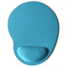 Mousepad confortável com suporte para o pulso, grosso e macio, 24x20cm