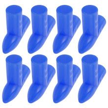Stojan na sušenie bielizne modrý plastový, 8 ks