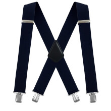 Men's X-back suspenders 2 inches wide adjustable heavy duty