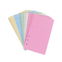 A6 ruled loose leaf paper 50 pages 6-hole