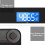 Fiberglass LED Bathroom Scale Black 400 lb 3