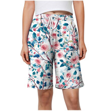 Women's Casual Print Sleep Shorts with Pockets,