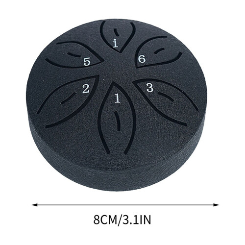 Oceľový bubon s jazykom 6Note3Inch s prenosnou taškou 1