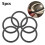 Strainer Gasket Seal Ring Rubber Gray 5 pcs 3.5 Inch 5