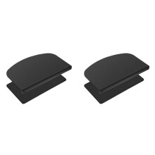 2X Placa de Refuerzo para Montaje de Monitor Extra : Soporte de Escritorio para Instalación con Abrazadera en C, Soporte de Montaje en Mesa