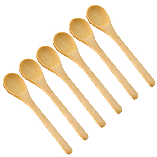 Meidiya wooden spoons 5 inch 6 pcs 1