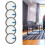 Tvättbart filter för PRETTYCARE dammsugare W200W300W400 6