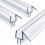 Linyes frameless shower door bottom seal 2-pack 4