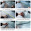 Linyes frameless shower door bottom seal 2-pack 6