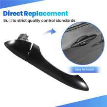 Car Glass Black Front/Rear Right Side Outside Outer Door Handle For- X5 E53 51218257738