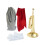 Scout Bugle Musical Instrument Solid Copper Brass 1 3