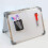 Happon Magnetic Pencil Holder Black 2-Pack 2